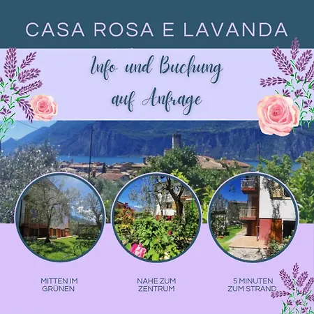 Rosa E Lavanda Lejlighed Malcesine